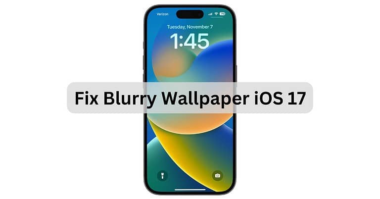 Blurry Wallpaper iOS 17 November 2023 Featured