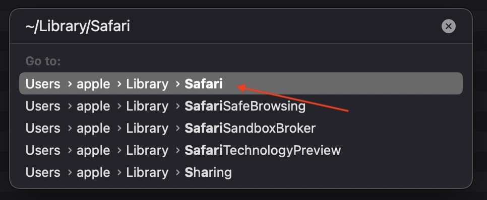 Cant Clear History Safari Search Library Safari