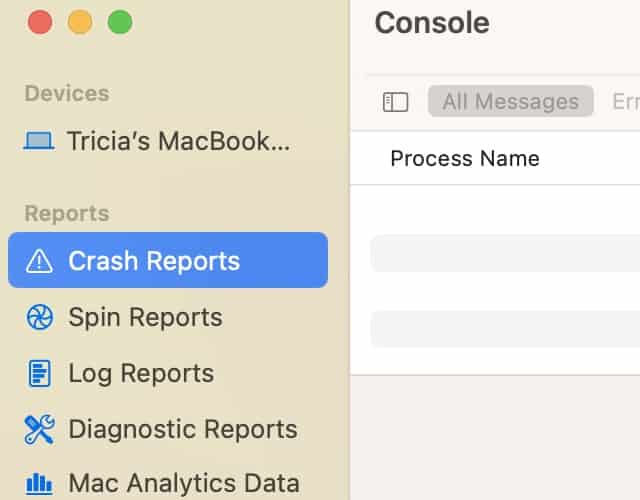 Checking the Crash Reports for Clues Why Bluetooth Keeps Crashing on macOS Sonoma