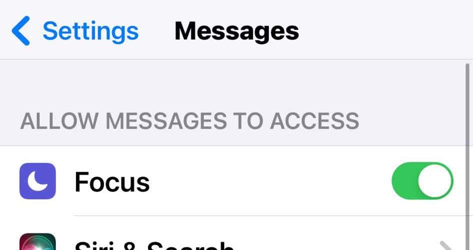 Adjusting the Message Settings Since iPhone Cannot Send Audio Messages at This Time