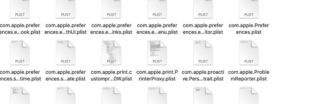 Searching Plist Files on Mac to Fix Error Code -36