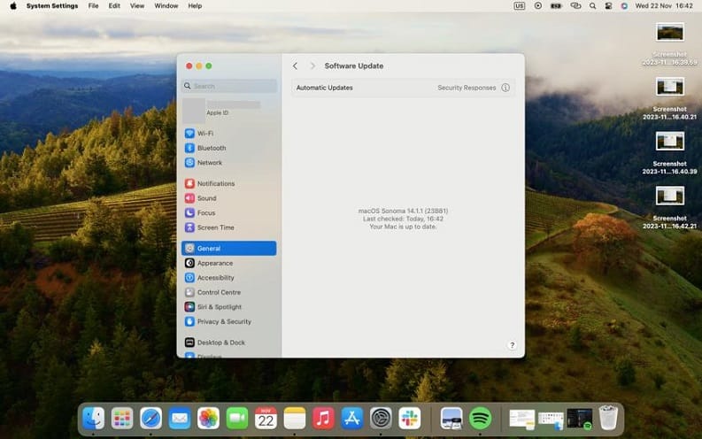 Software Updates (Mac)