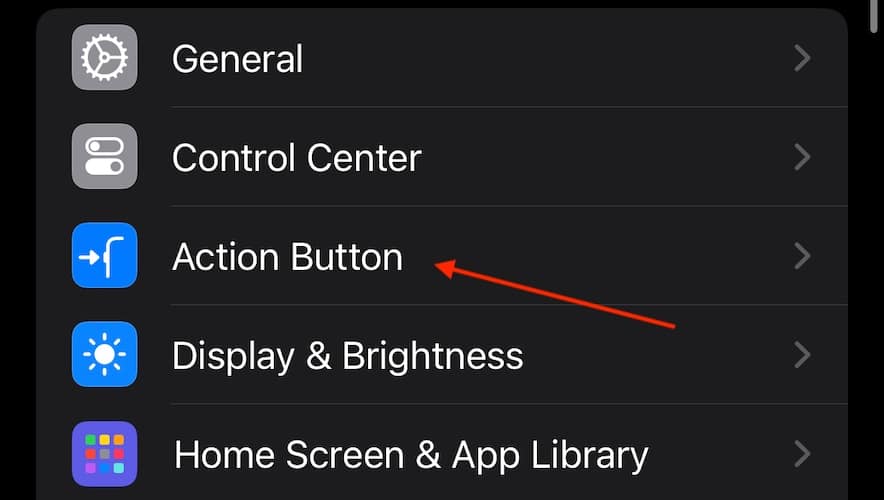 Translate Action Button iOS Tap Action Button