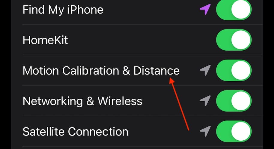 iPhone Not Tracking Steps Enable Motion Calibration and Distance