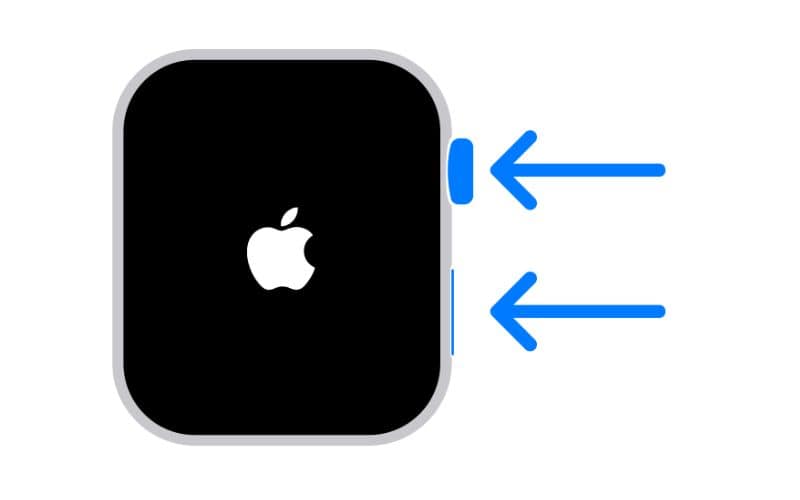 Force Restart Apple Watch To Get Back Disappeared Watch Faces on the Apple Watch