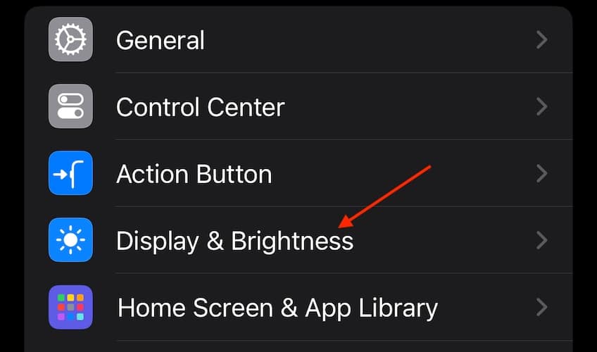 Make iPhone Keyboard Bigger Tap Display and Brightness