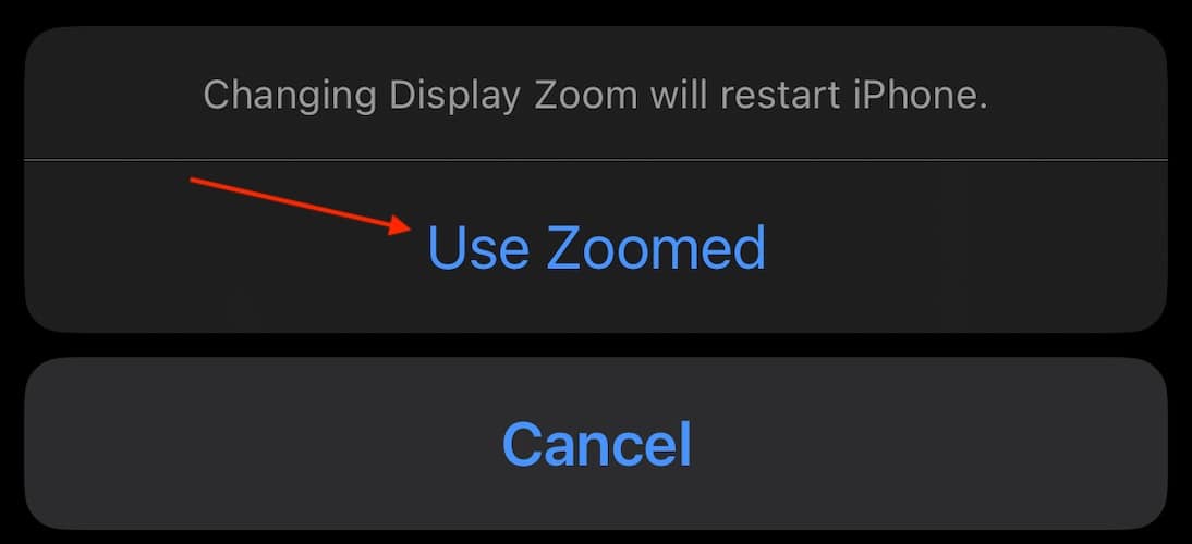 Make iPhone Keyboard Bigger Tap Use Zoomed