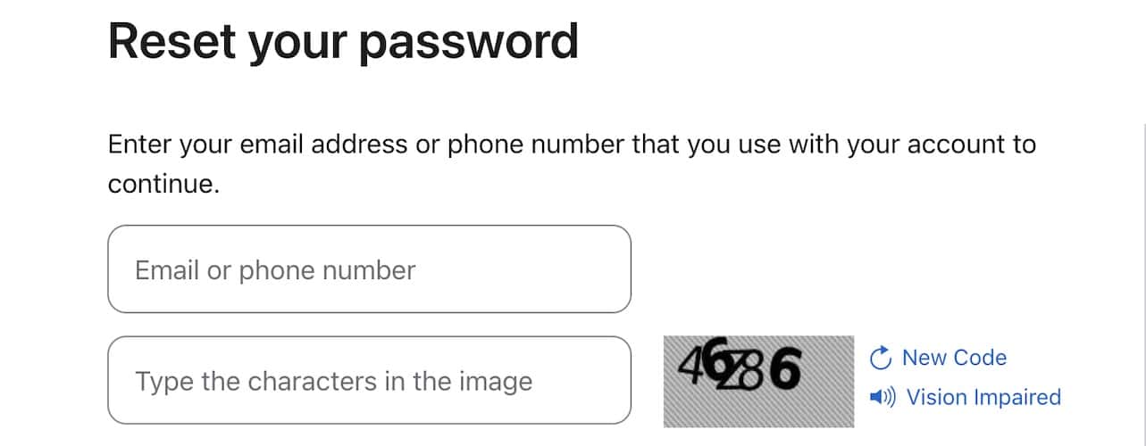 Reset Your Apple ID Password Online on iForgot