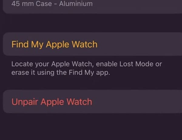 Unpair Apple Watch that Won't Sign In to Apple ID