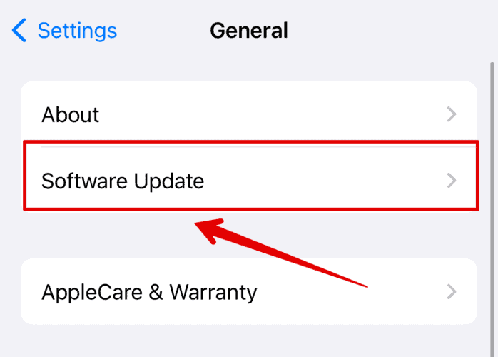 Update Your iOS