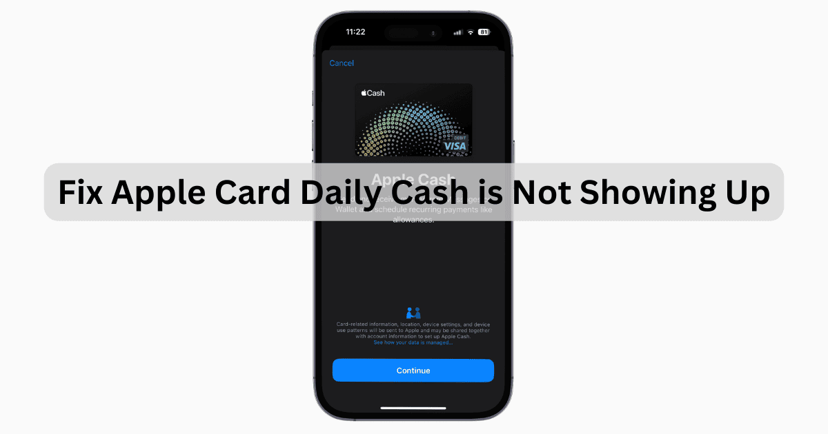 Apple Card Cash Showing Up January 2024 Featured