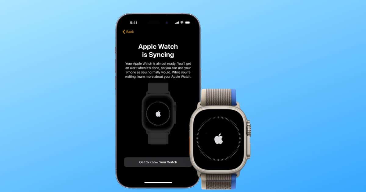 Apple Watch Ultra 2 Not Pairing