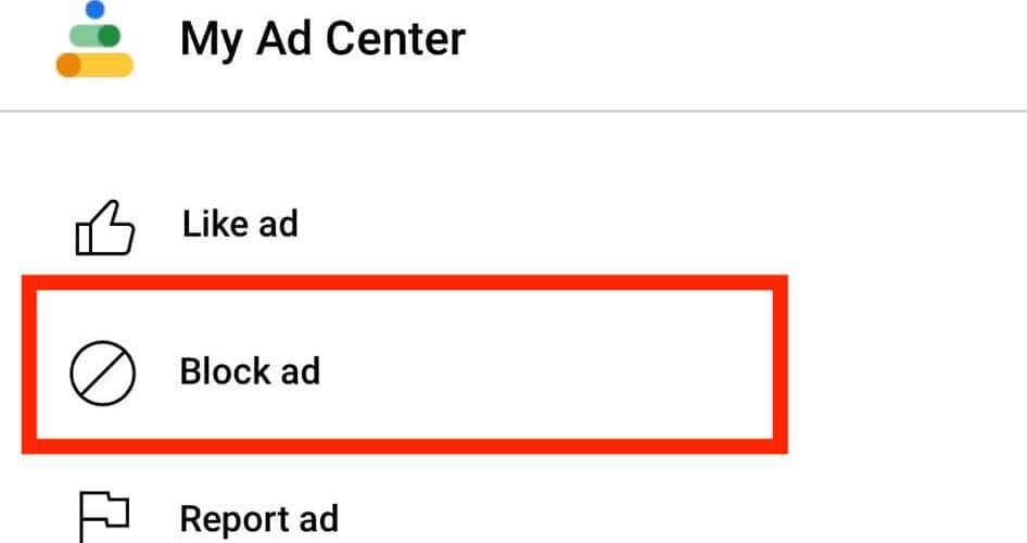 Block Specific YouTube Ads on iPhone My Ad Center