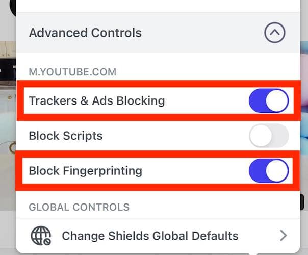 Using Brave to Block YouTube Ads on iPhone