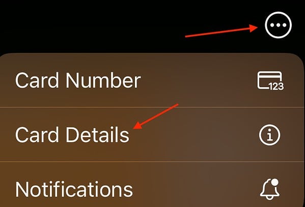 Delete From Apple Wallet View Card Details