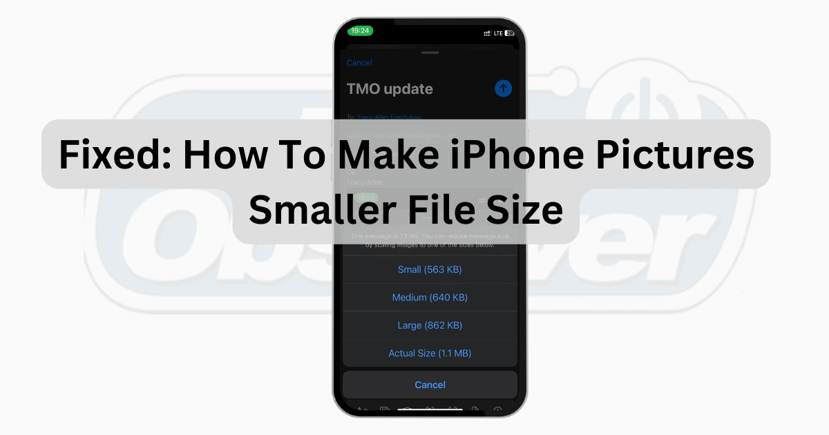 3 Ways to Make iPhone Pictures a Smaller File Size