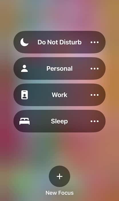 Choosing Between Focus Modes Because iPhone 15 Pro Volume Buttons not Working