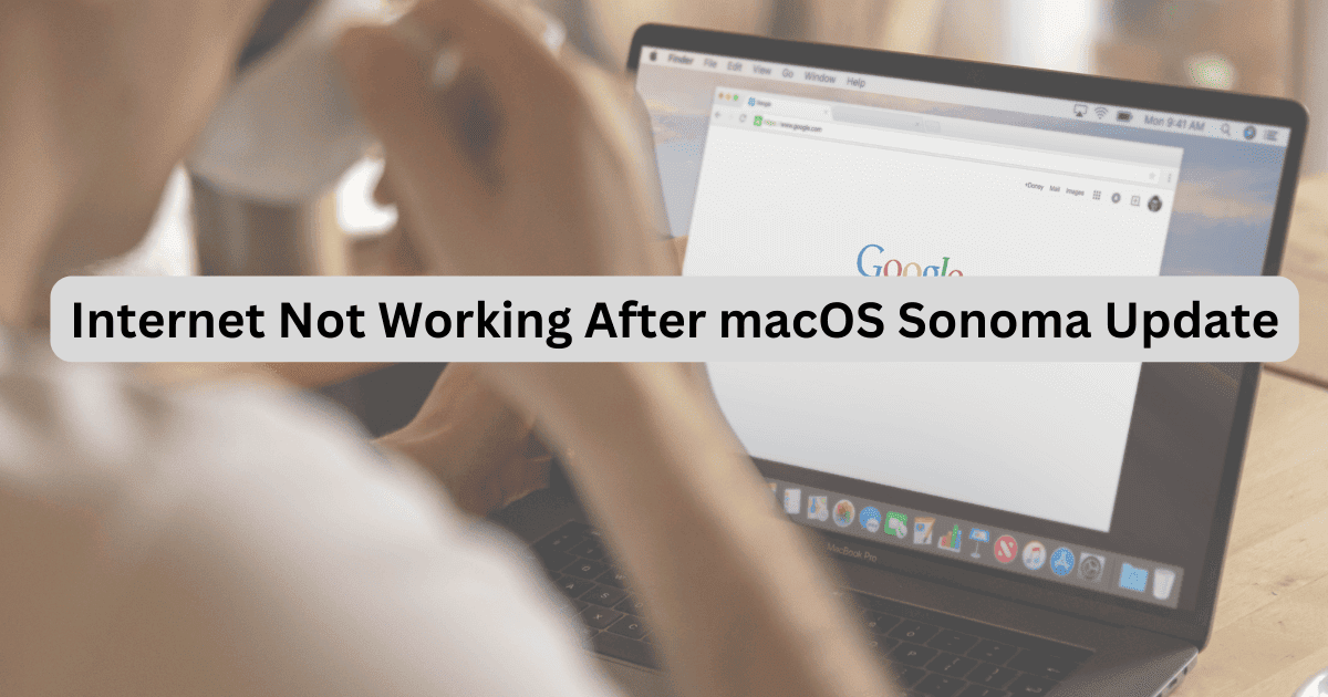 Internet Not Working After macOS Sonoma Update