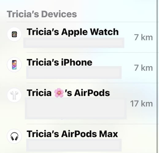 List of Third-Party Devices to Track AirPods Connected to Another Phone