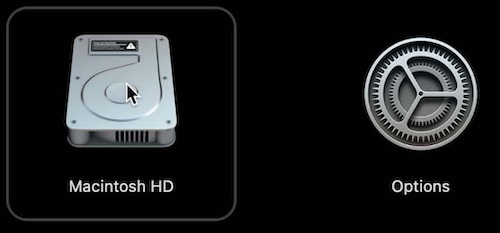 Updating MacOs Sonoma Stuck Select Macintosh HD