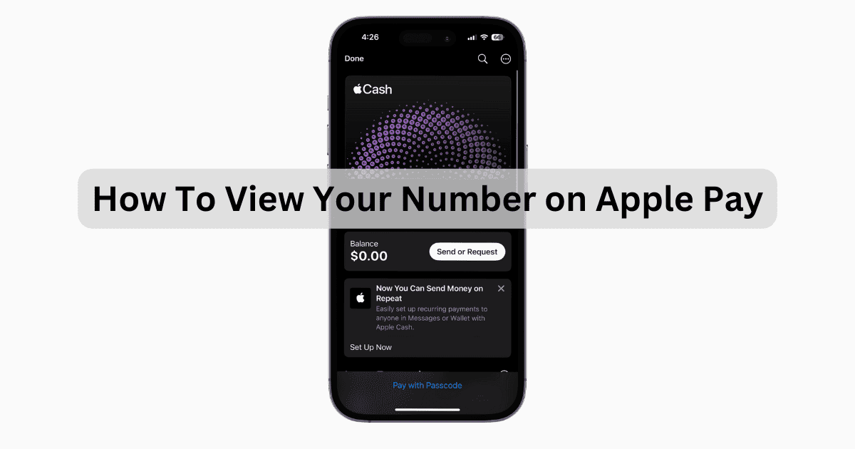 View Number Apple Pay January 2024 Featured