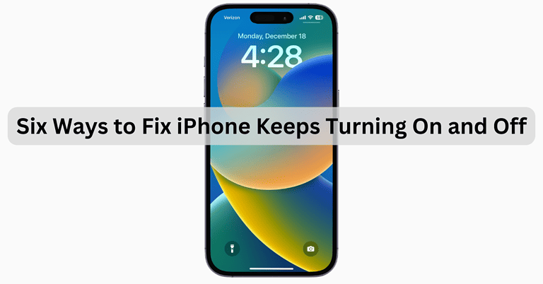 6 Ways to Fix iPhone Keeps Turning On and Off - The Mac Observer