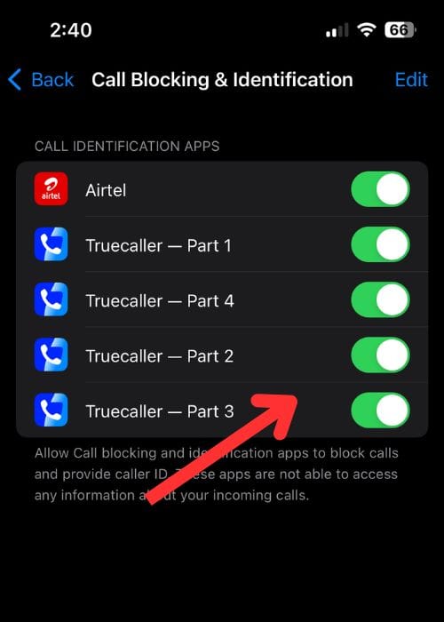 Stop spam calls on iPhone