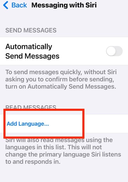 iOS 17.4: How To Set ‌Siri‌ To Read Incoming Messages in a Different Language