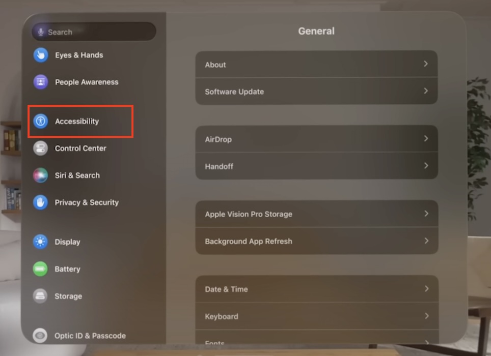 Pair Apple Vision Pro with Third-Party Headphones Through Accessibility Settings