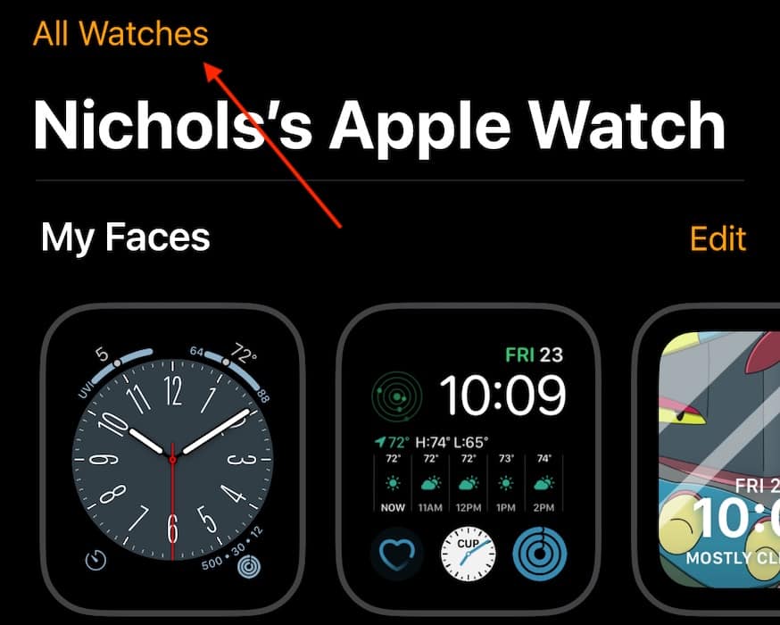Apple Watch Acting Crazy Select All Watches