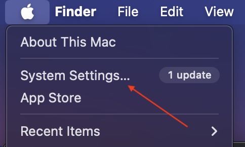 Check Remove Malware Mac Click System Settings