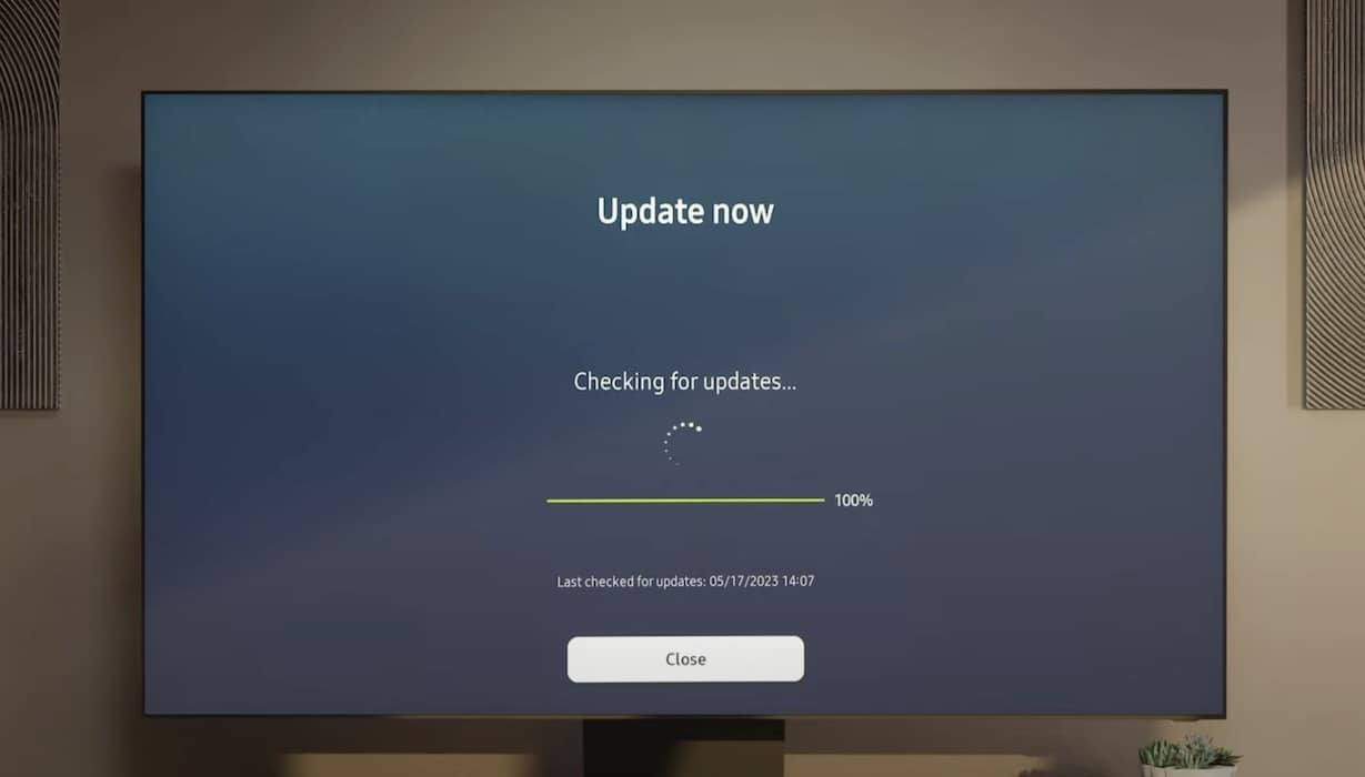 Looking for Tizen OS Updates on Samsung TV