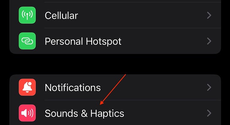 Notification Volume Loud iPhone Sounds and Haptics