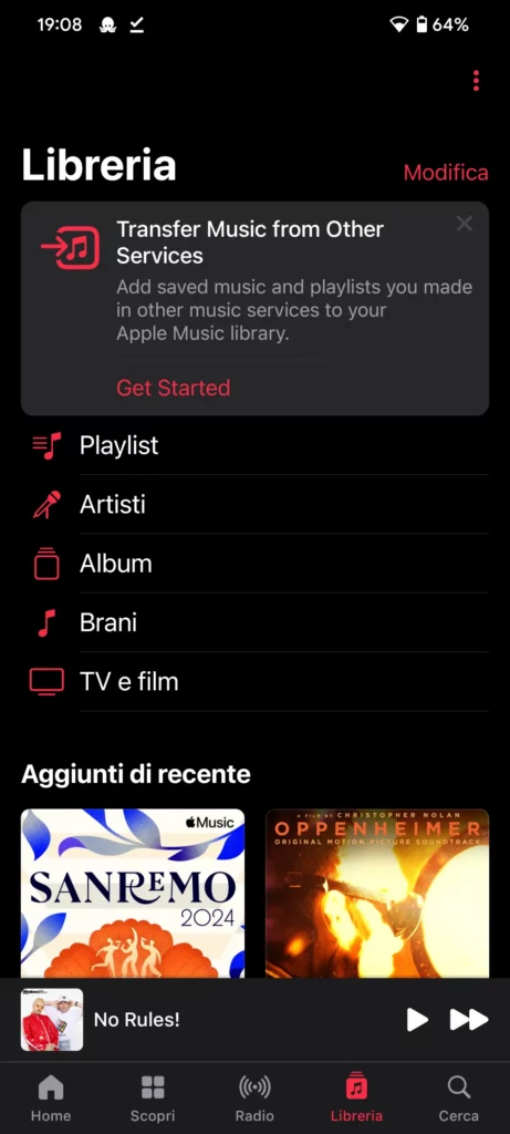 Apple music transfer playlist reddit