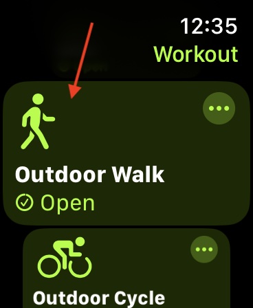 apple watch calories burned accuracy select outdoor walk