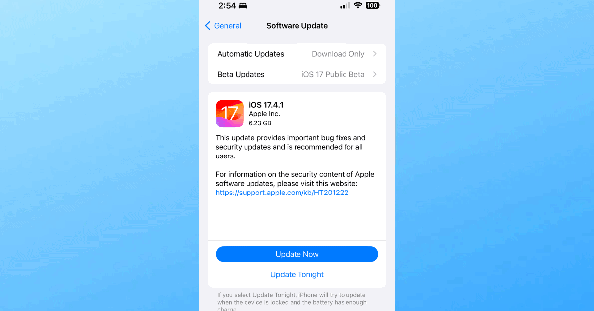 iOS 17.4.1 Stuck on Preparing Update? 8 Fixes