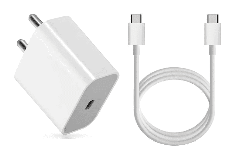 Charging cable and adapter for iPhone 15