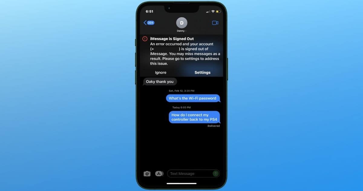 iMessage Signed Out Error on iPhone? 9 Easy Fixes
