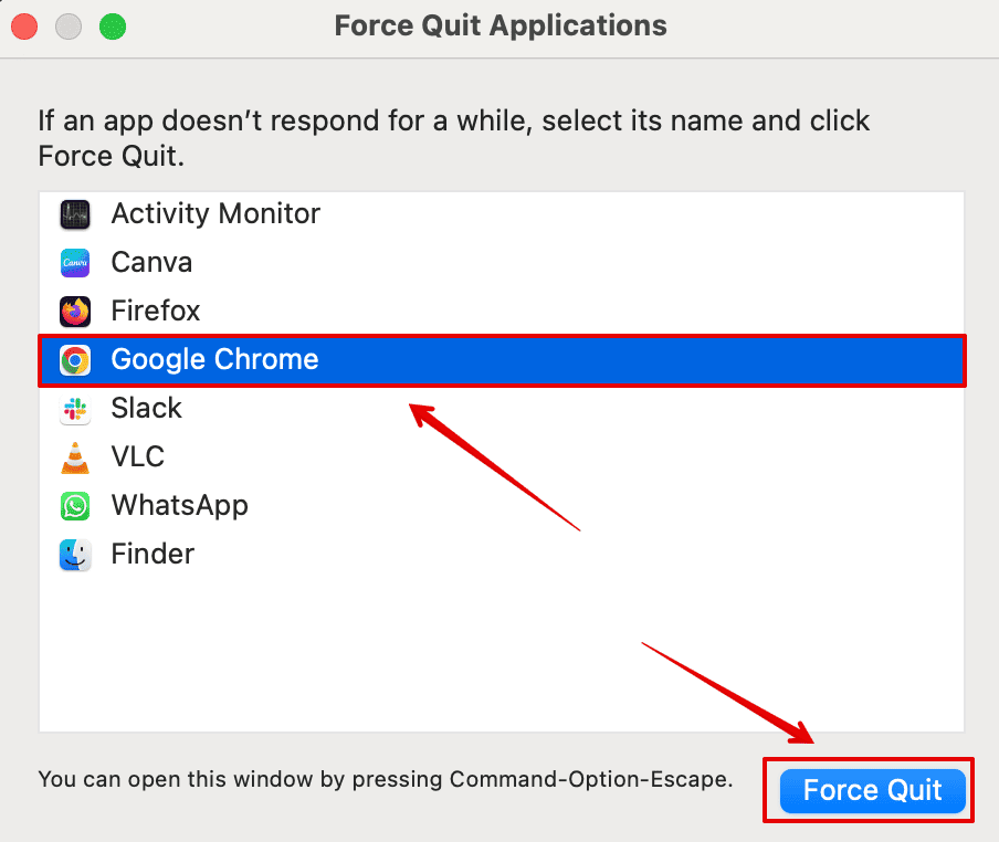 Force Quit Apps