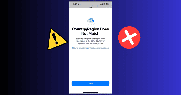 Region Lock How To Fix Region-Locked Apple Family Sharing- 5 Easy Ways - The Mac ...
