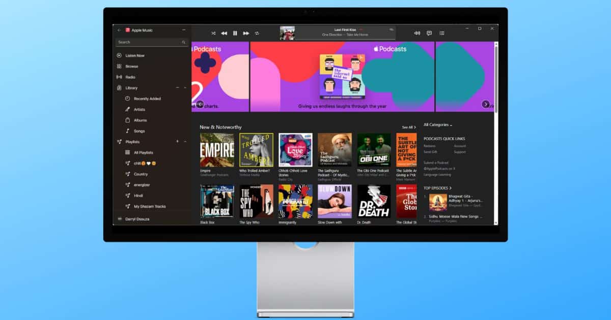 How To Listen to Apple Podcasts on Windows Computer and Browser