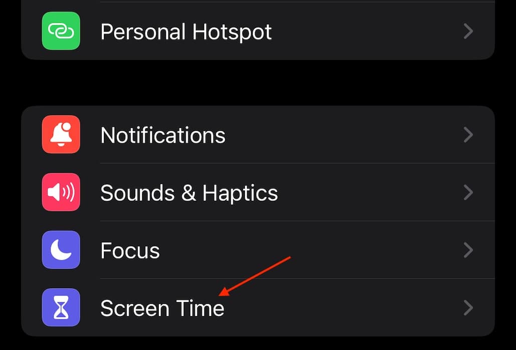 Stop Apple Music Connected Car Select Screen Time