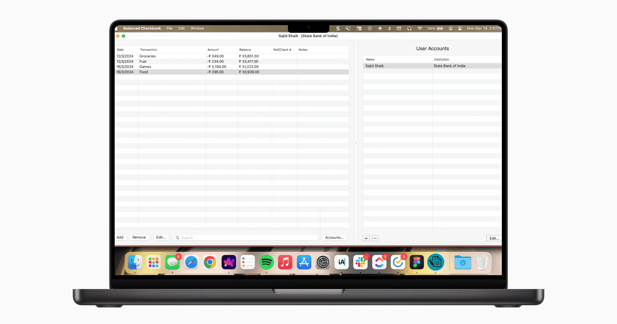 The Best Checkbook apps for macOS