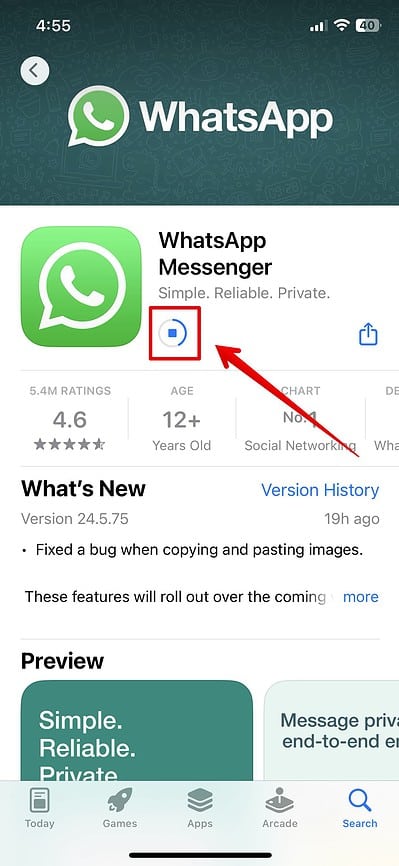 WhatsApp Saving Media Twice After iOS 17.4