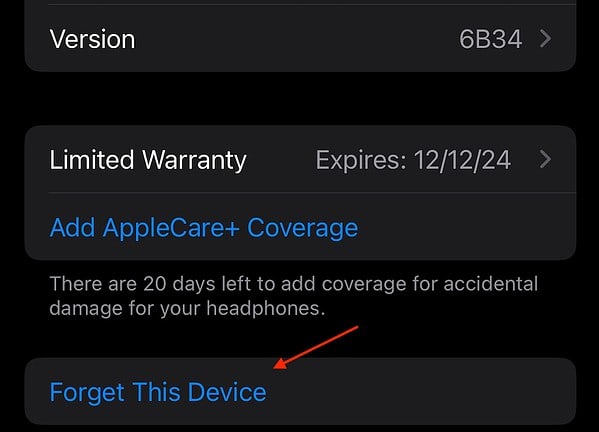case sound AirPods Pro Tap Forget This Device