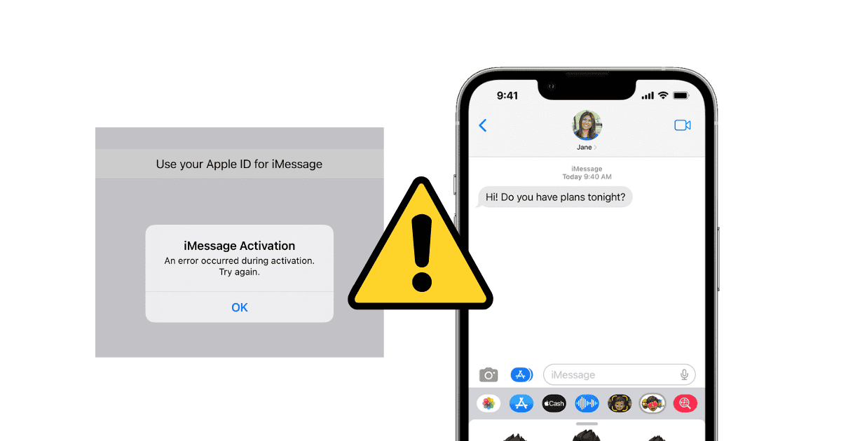 iMessage Issues