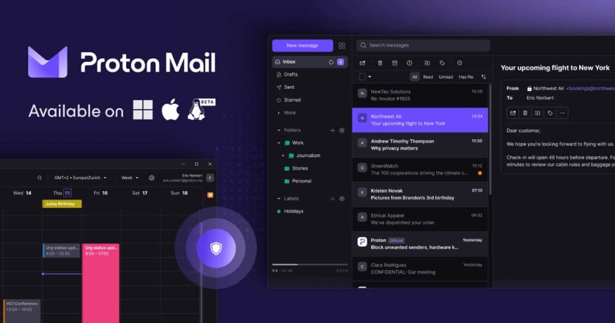 QnA VBage Proton’s Privacy-Focused Mac Mail App Might Make You Ditch Apple Mail