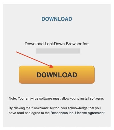 respondus lockdown browser download Mac click download