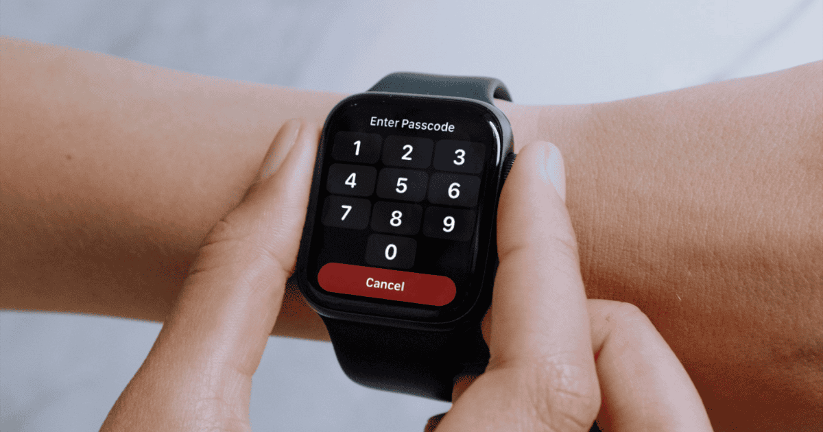Apple Watch Typing Passcode April 2024 Featured