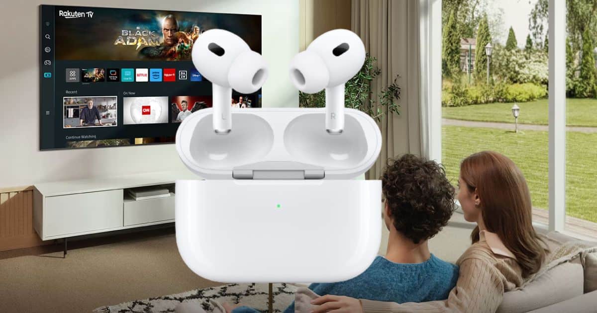 Text Fixed AirPods Pro 2 Connected to Samsung TV With No Sound